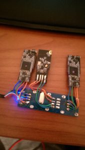 WiFi dongles soldered